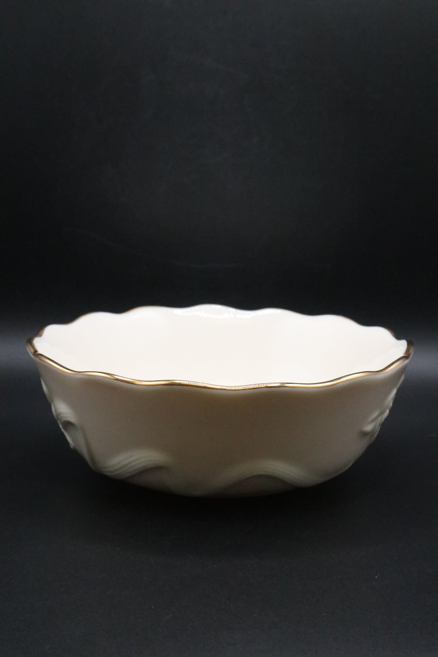 LENOX IVORY ROE BLOSSOM BOWL MEDIUM