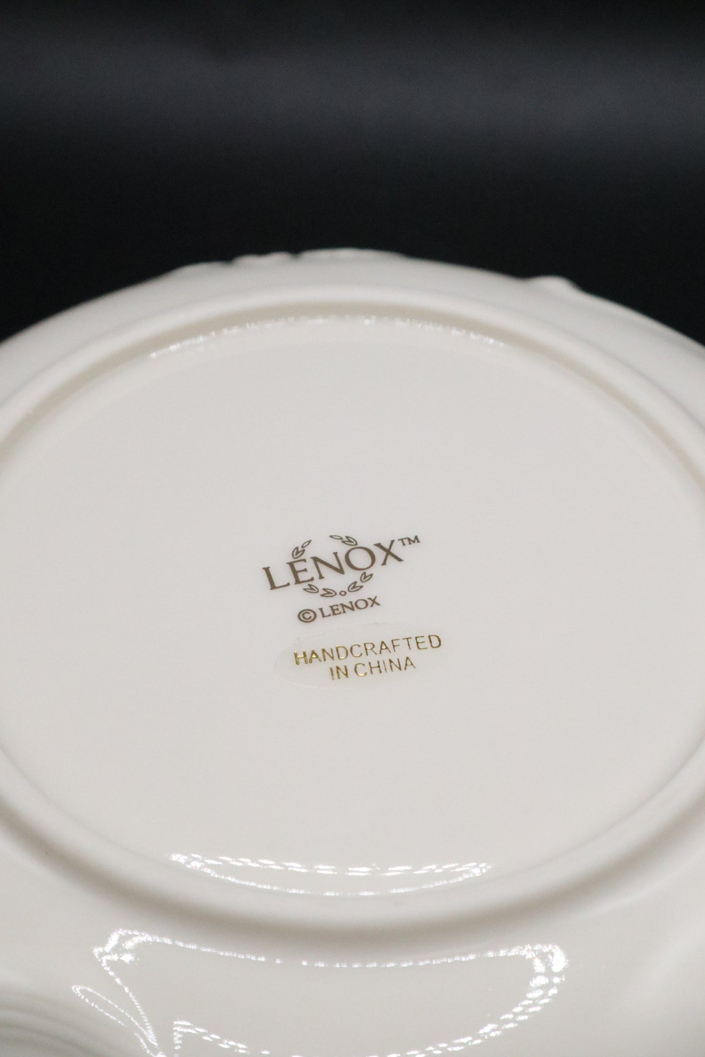 LENOX IVORY ROE BLOSSOM BOWL MEDIUM