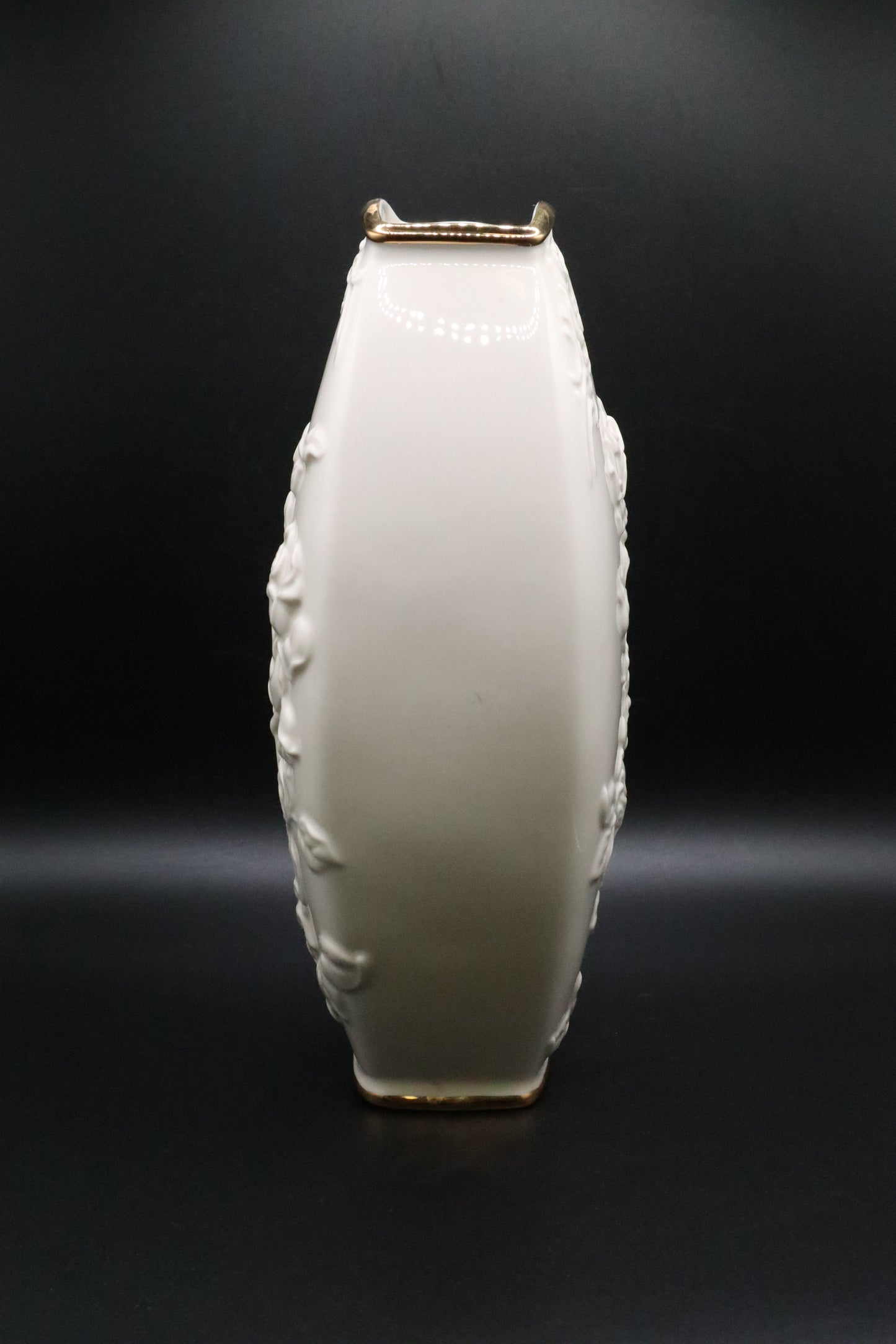 LENOX ROSE COLLECTION RECTANGULAR VASE