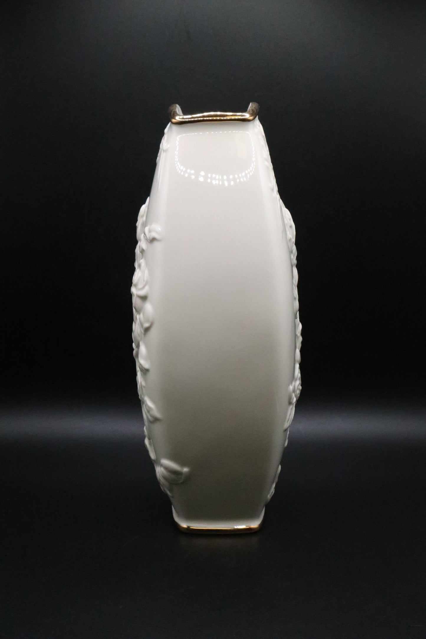 LENOX ROSE COLLECTION RECTANGULAR VASE