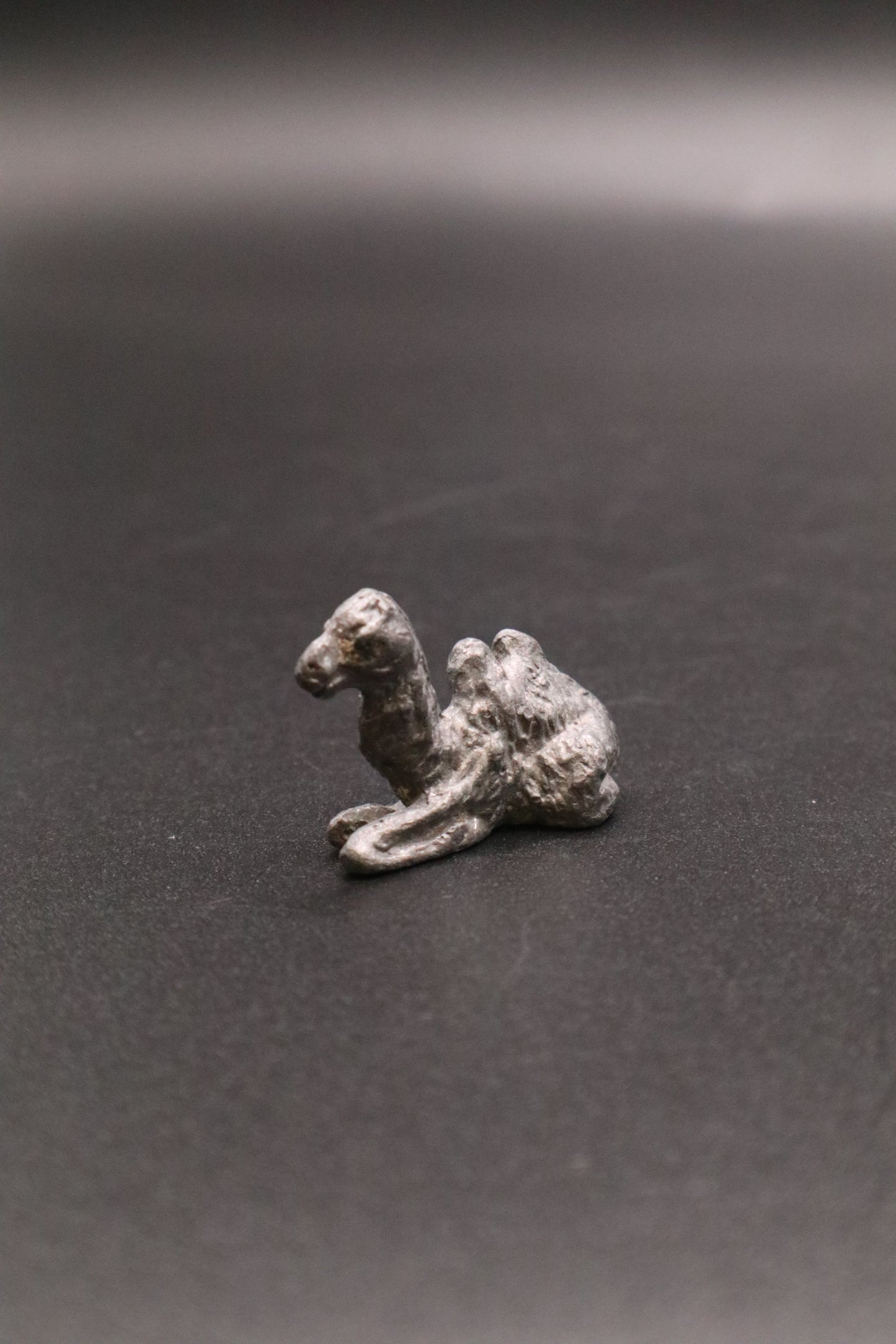 VINTAGE PEWTER MINI CAMEL FIGURINE