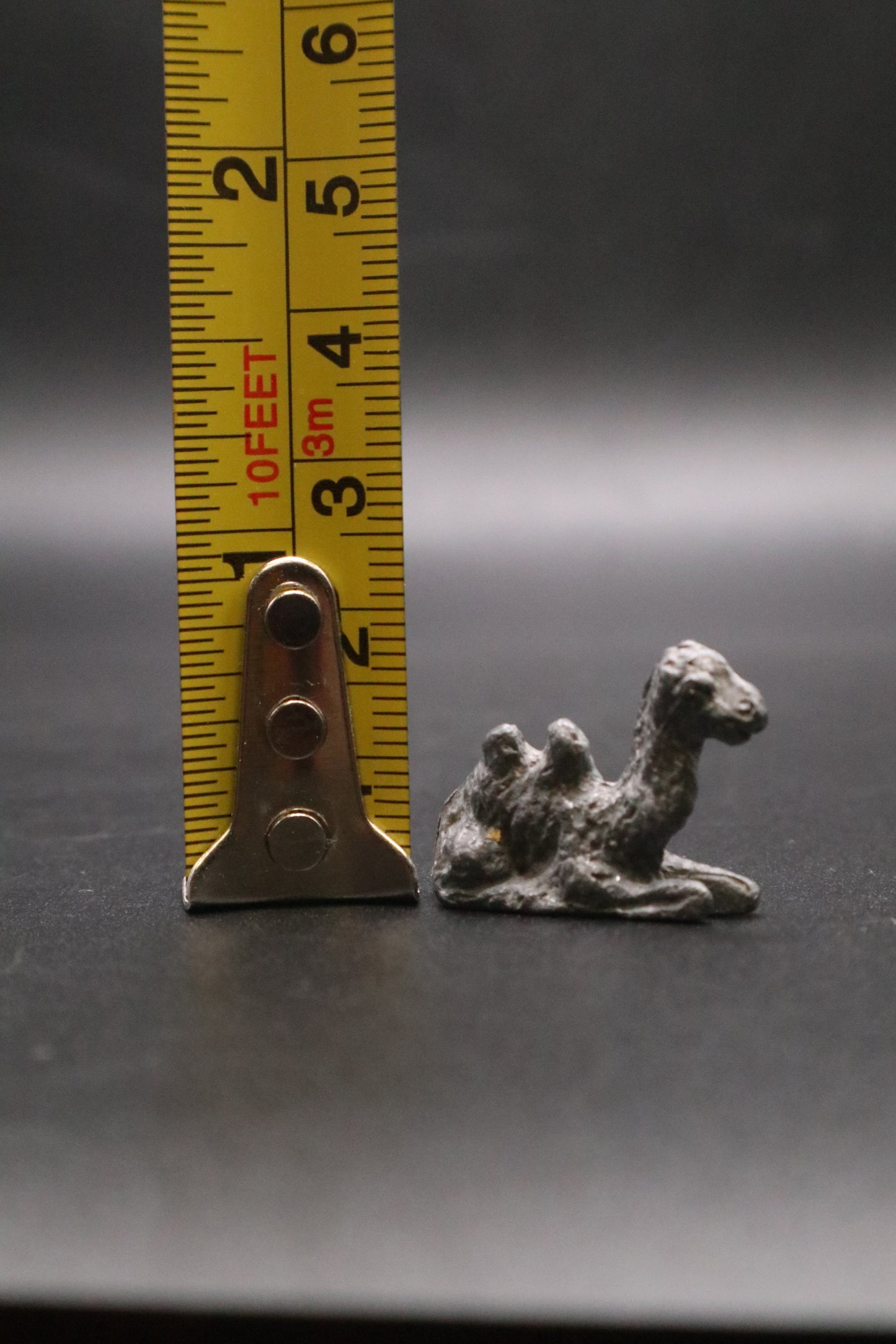 VINTAGE PEWTER MINI CAMEL FIGURINE