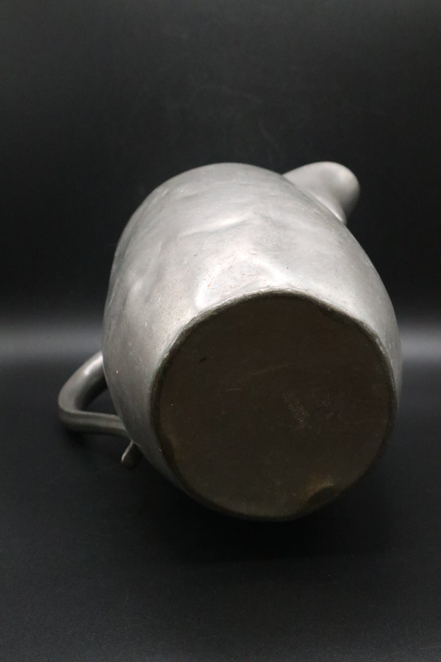 VINTAGE LARGE PEWTER PITCHER