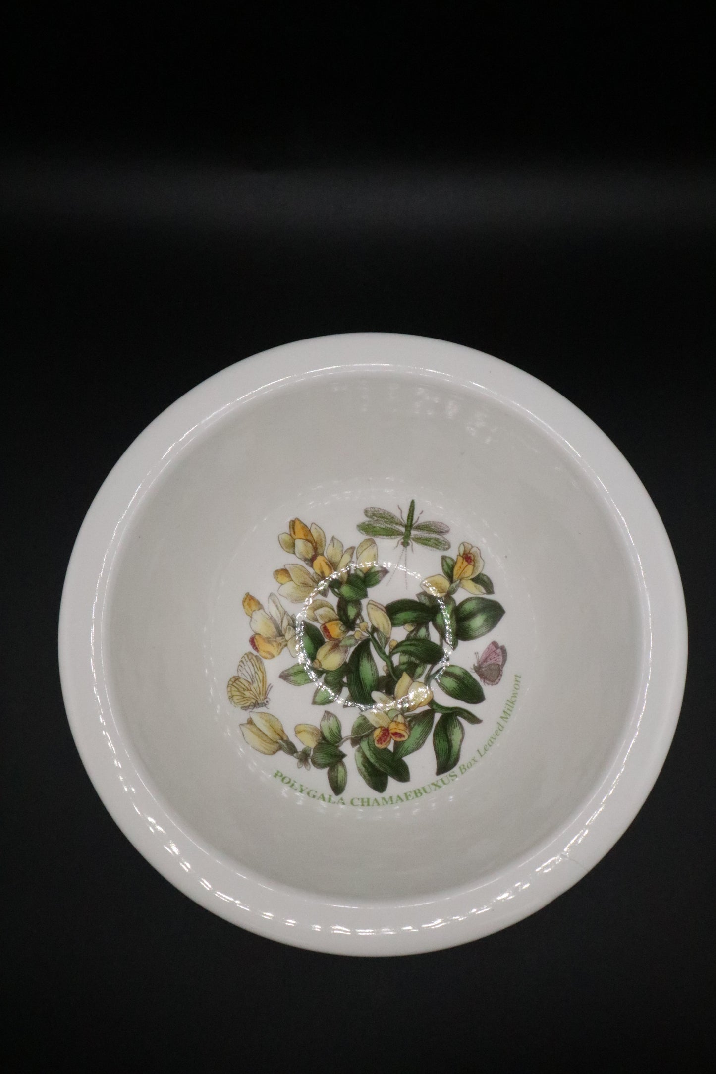 PORTMEIRION BOTANIC GARDEN SOVEREIGN SHAPE RIM FOOTED SORBET POTPOURRI