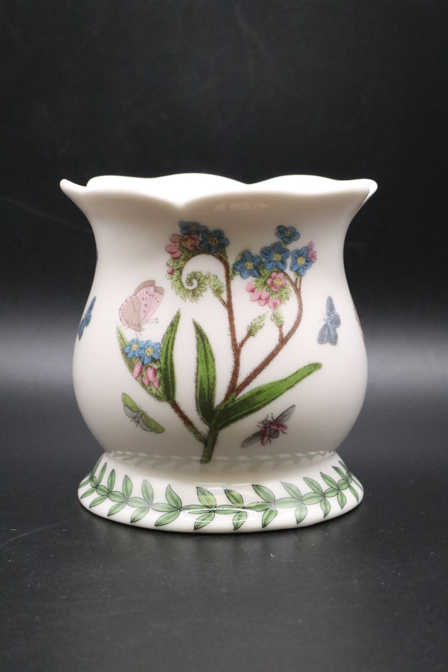 PORTMEIRION BOTANIC GARDEN FORGET ME NOT CANDLE HOLDER