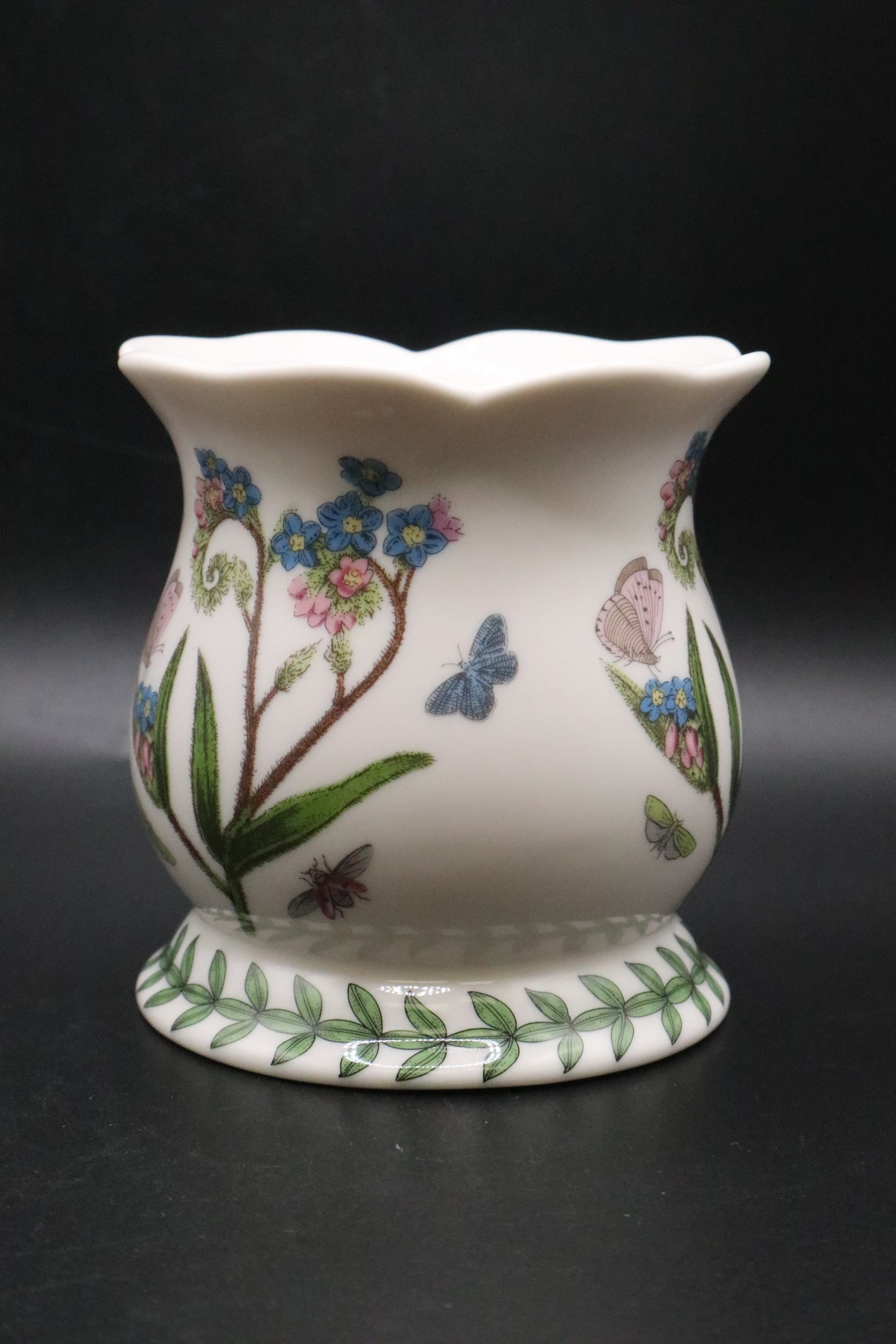 PORTMEIRION BOTANIC GARDEN FORGET ME NOT CANDLE HOLDER