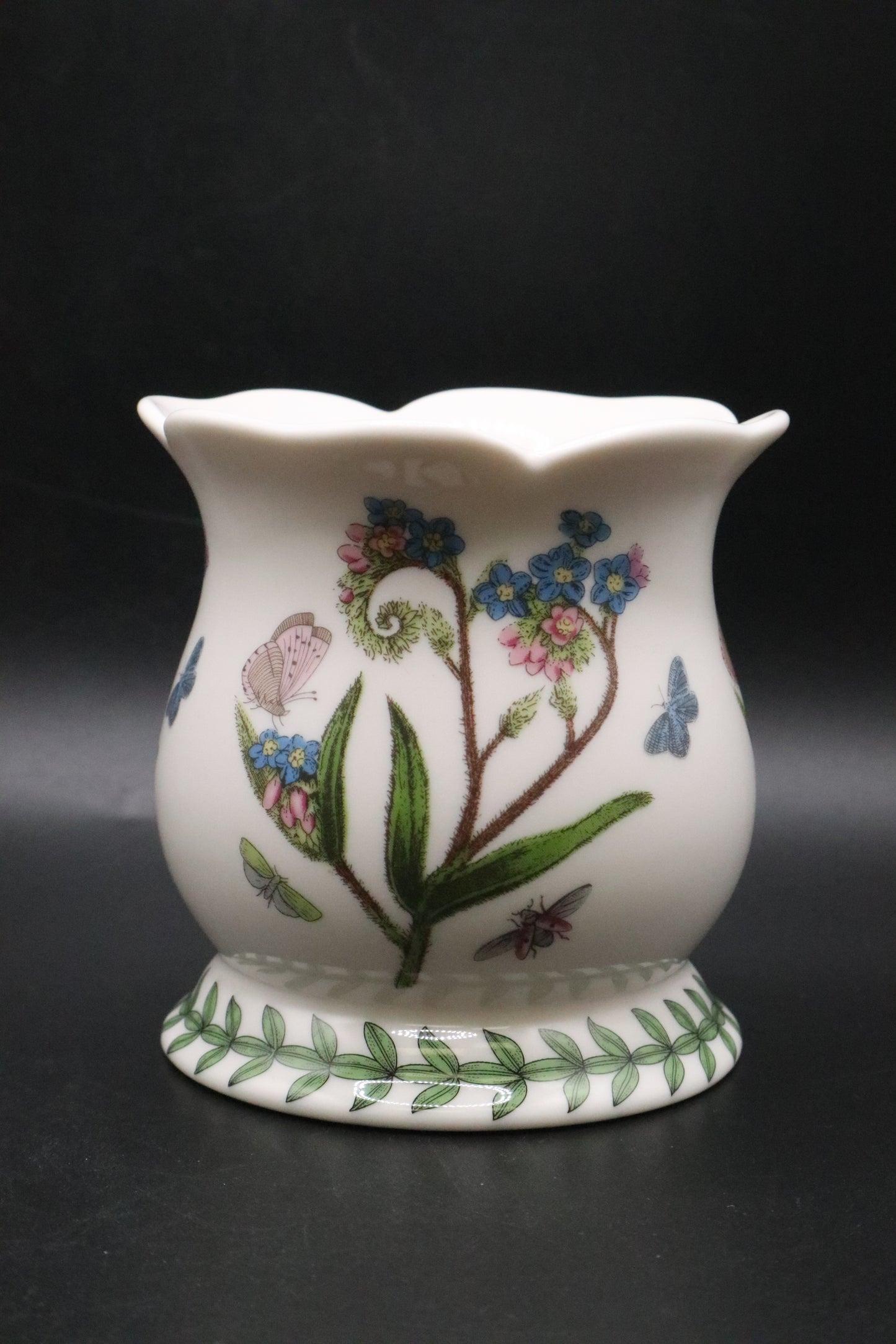 PORTMEIRION BOTANIC GARDEN FORGET ME NOT CANDLE HOLDER