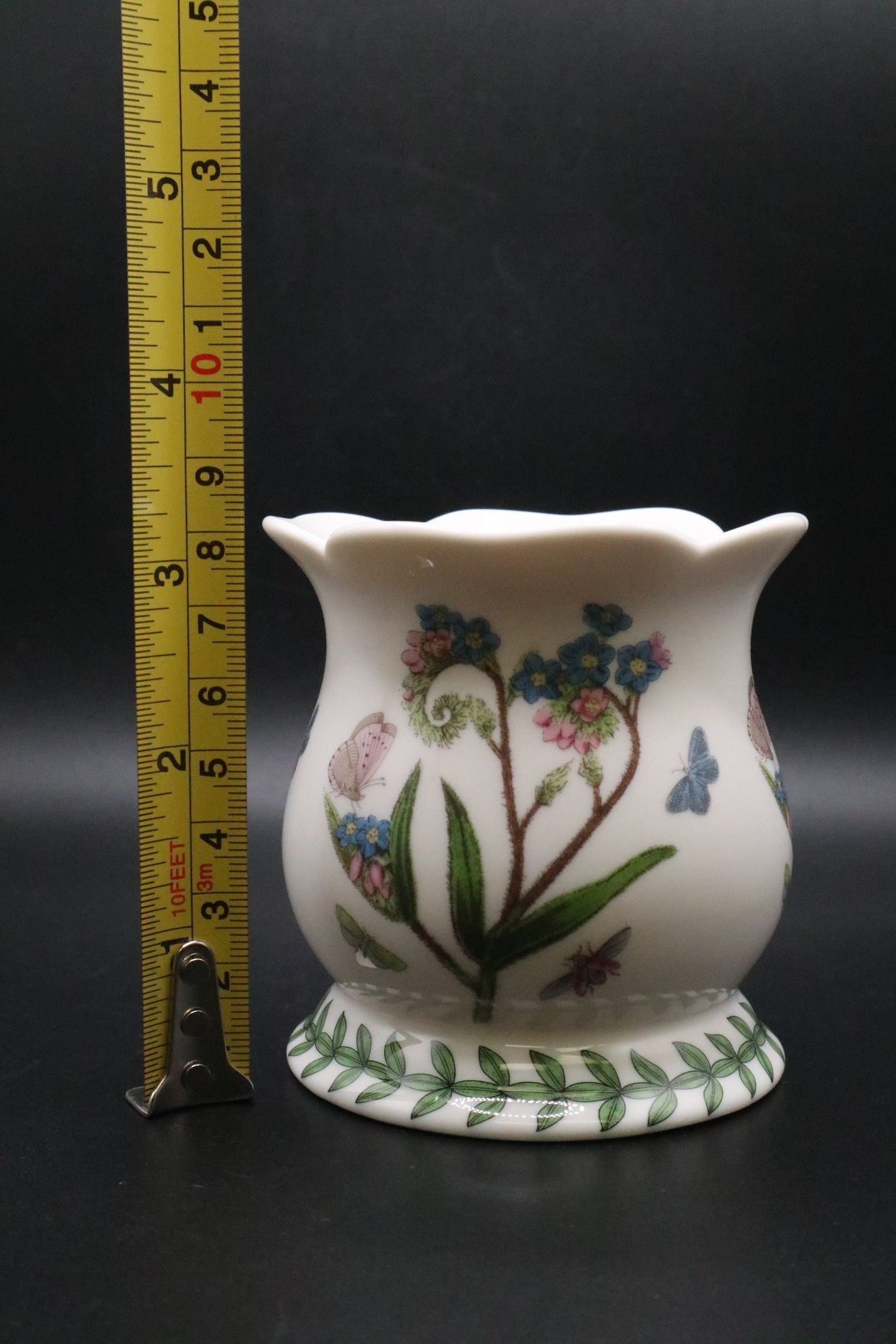 PORTMEIRION BOTANIC GARDEN FORGET ME NOT CANDLE HOLDER
