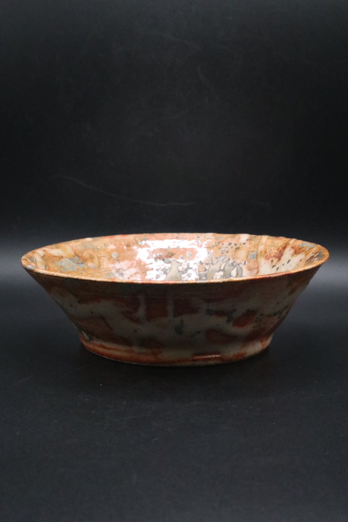 VINTAGE POTTERY STUDIO SMALL BOWL SIGNED