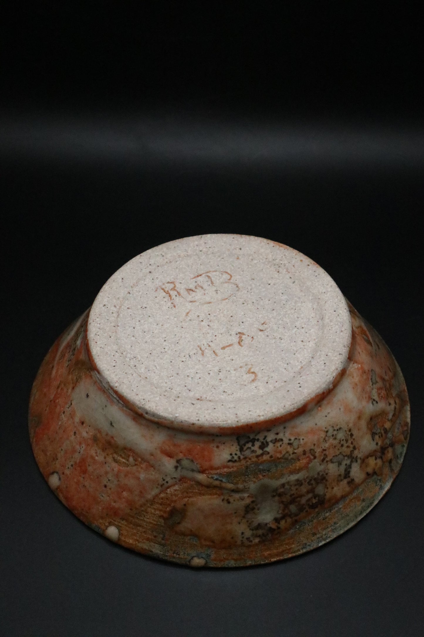 VINTAGE POTTERY STUDIO SMALL BOWL SIGNED