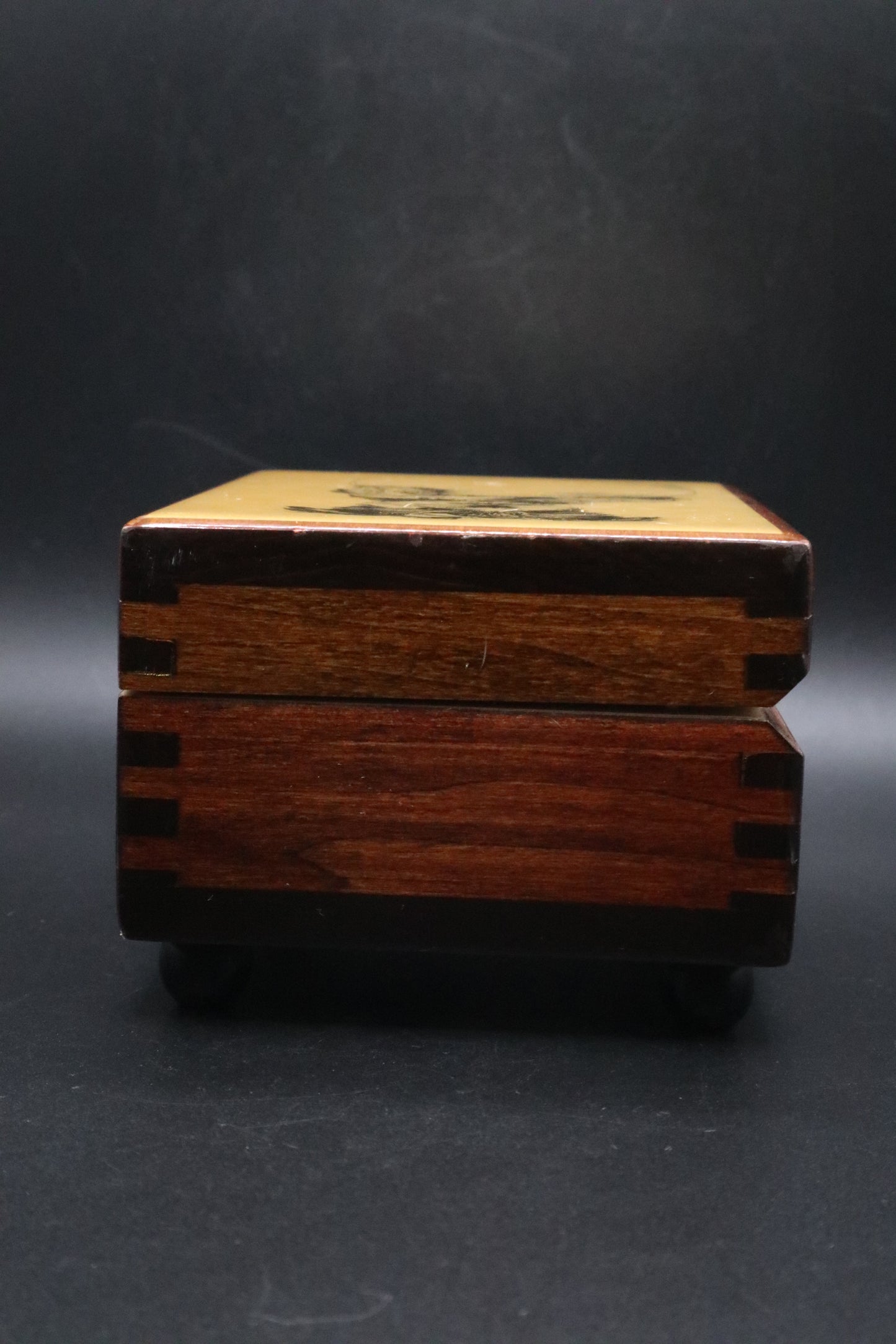 VINTAGE REUGE SWISS MVMT MUSIC TRINKET/JEWELRY BOX