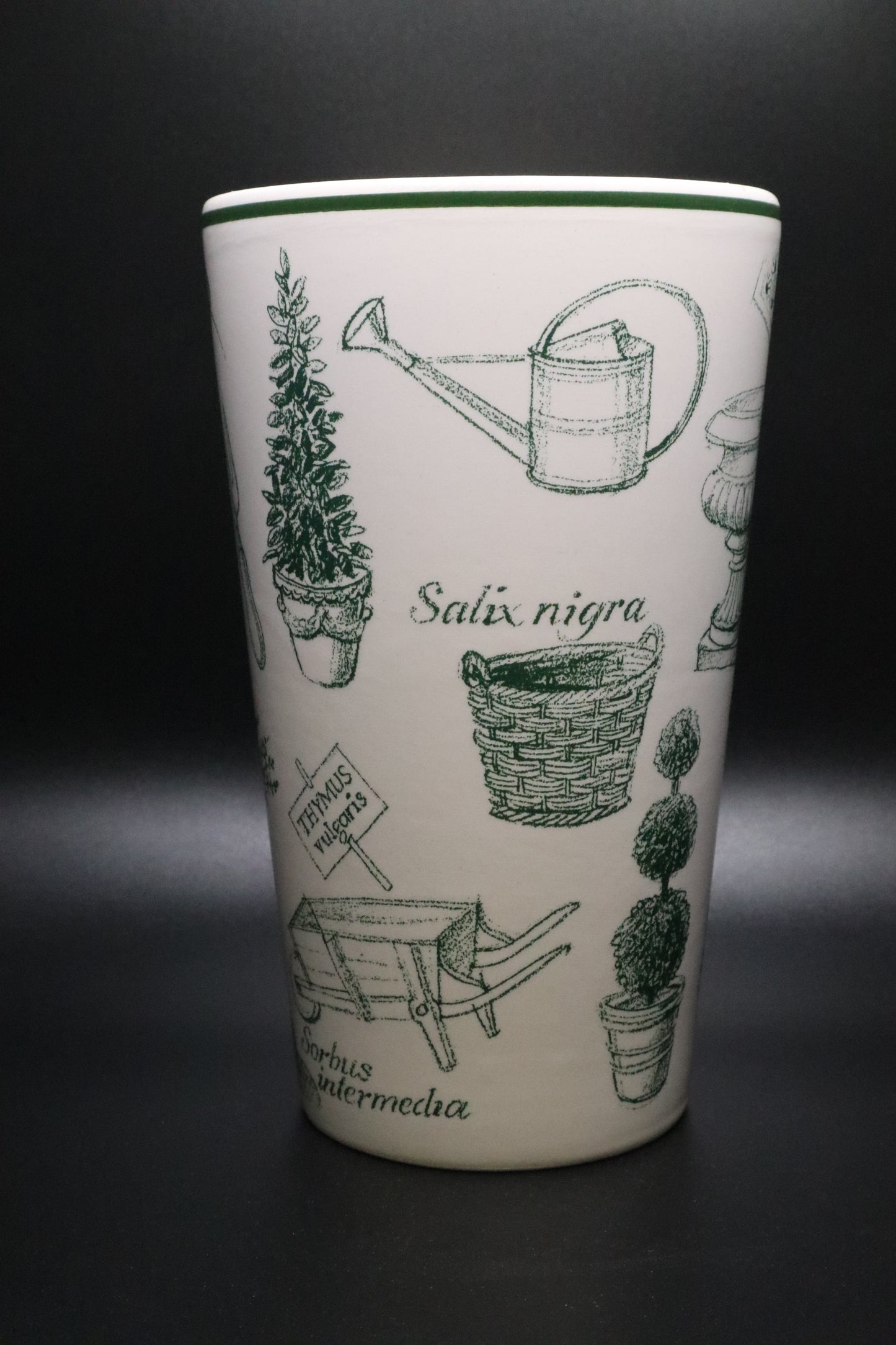 HERB PRINT CERAMIC KITCHEN WARE