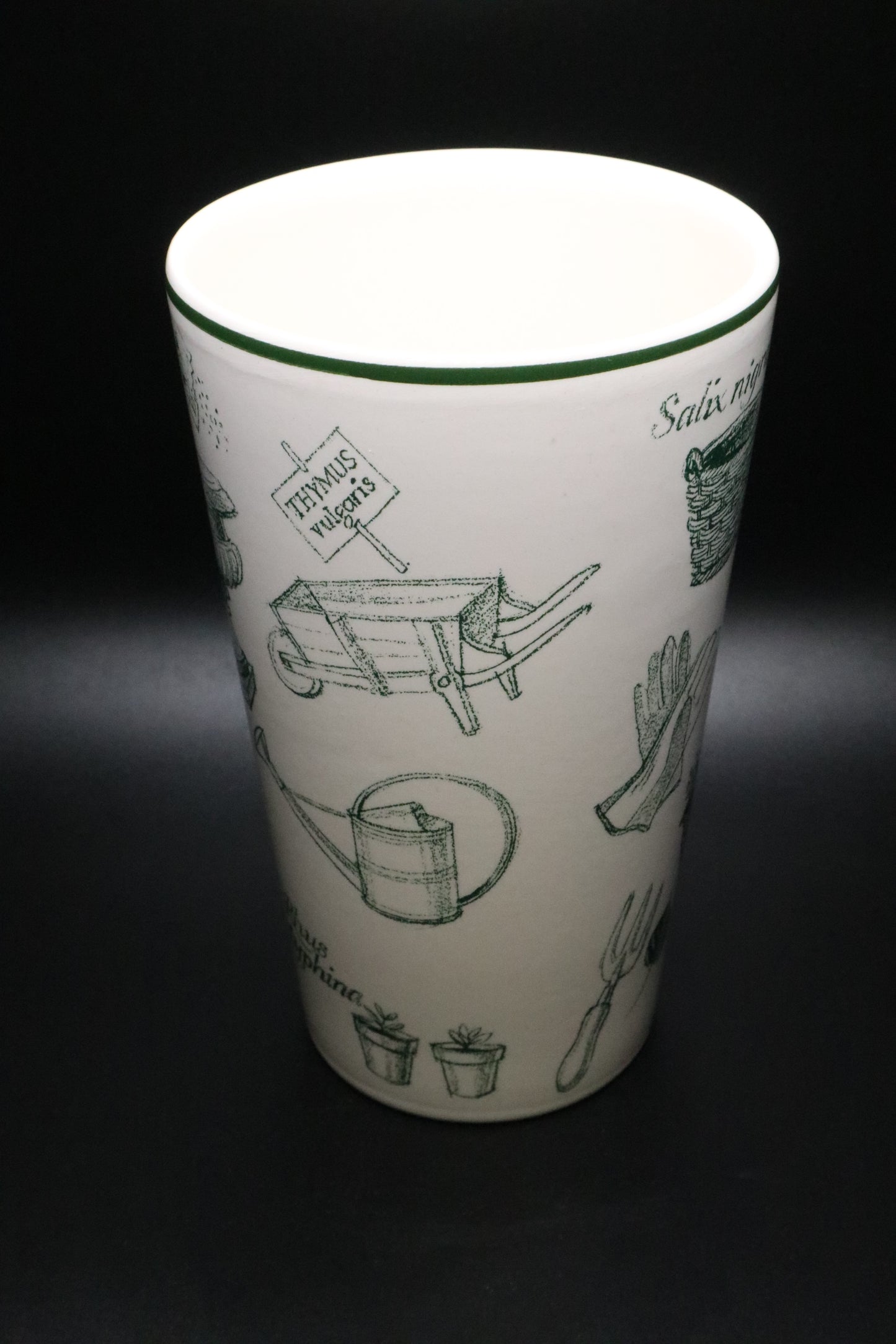 HERB PRINT CERAMIC KITCHEN WARE