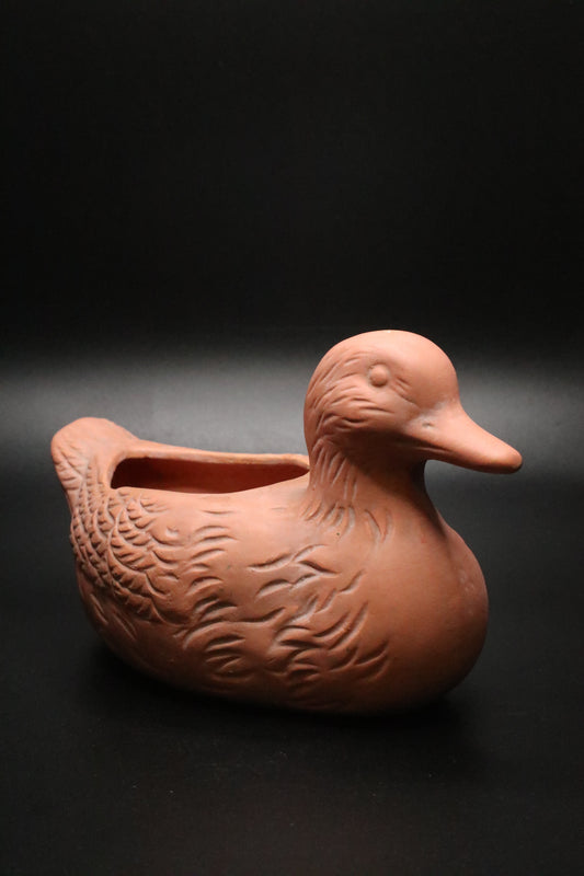 TERRA COTTA DUCK PLANTER