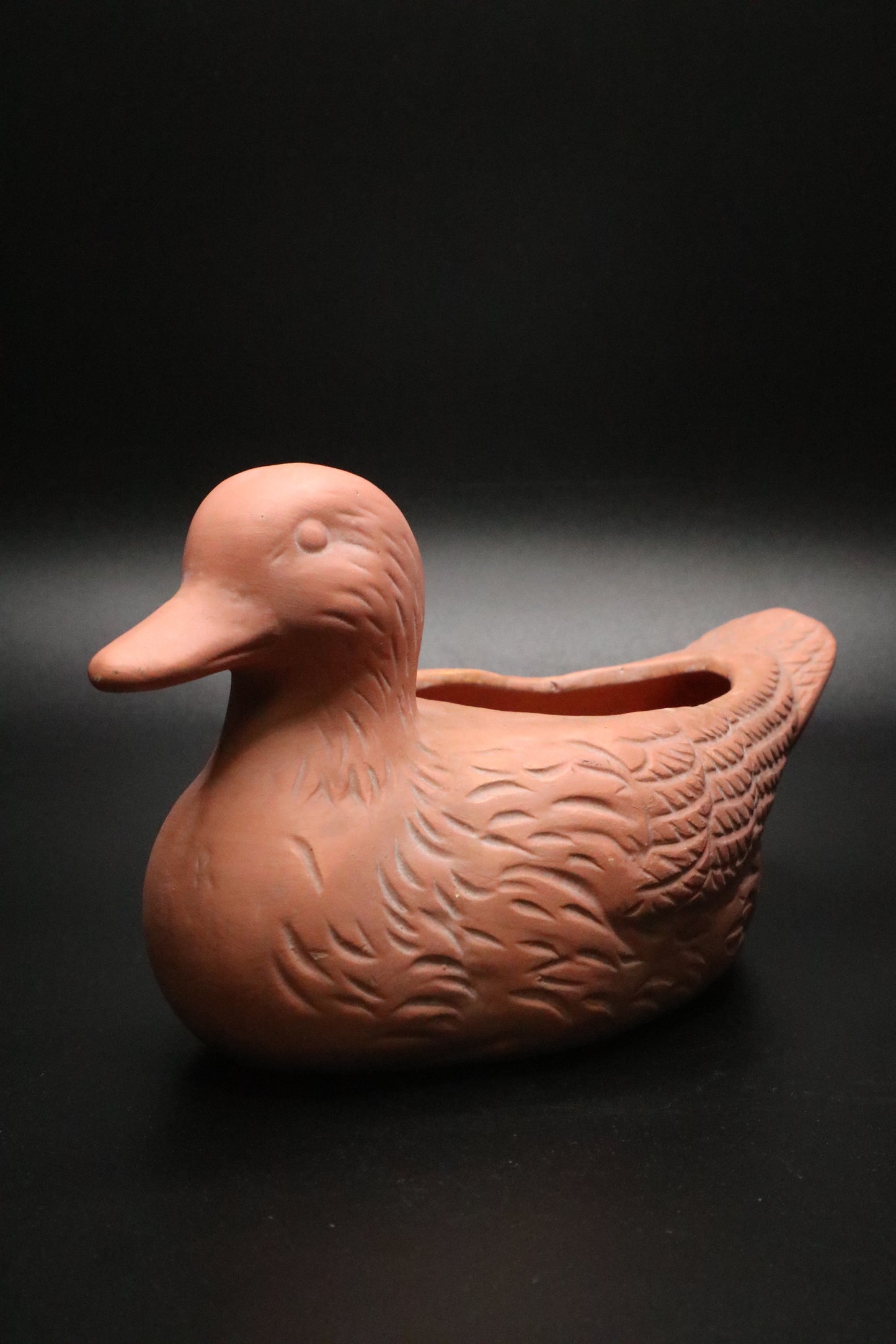 TERRA COTTA DUCK PLANTER