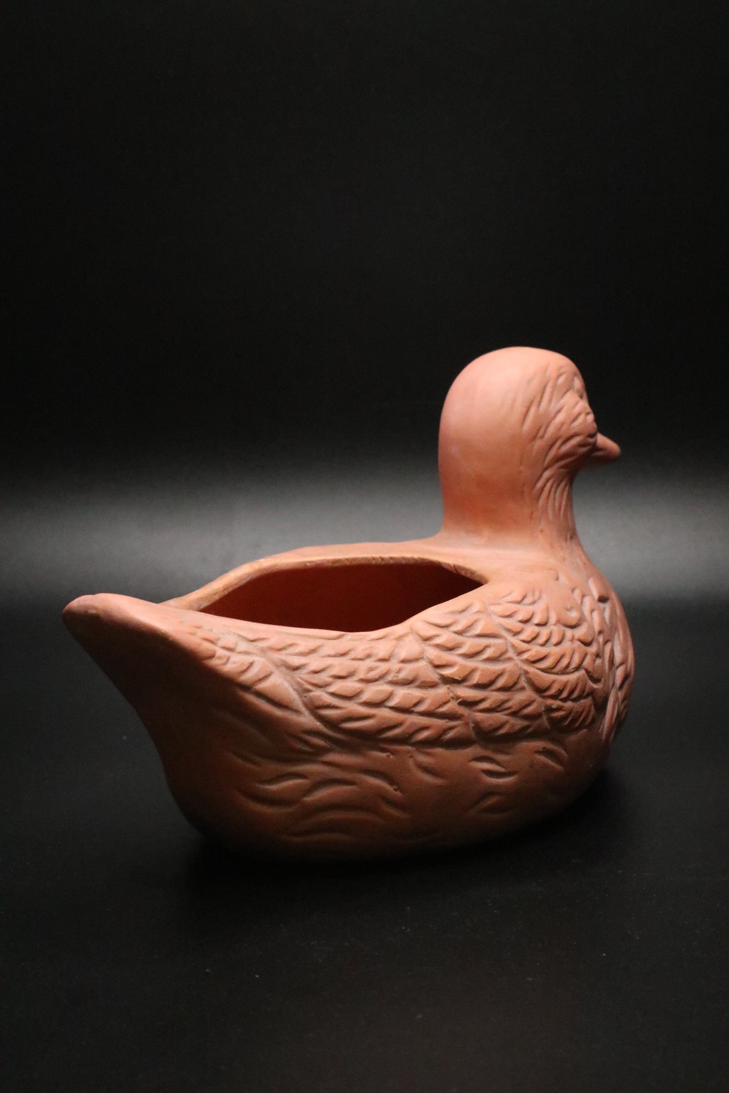 TERRA COTTA DUCK PLANTER