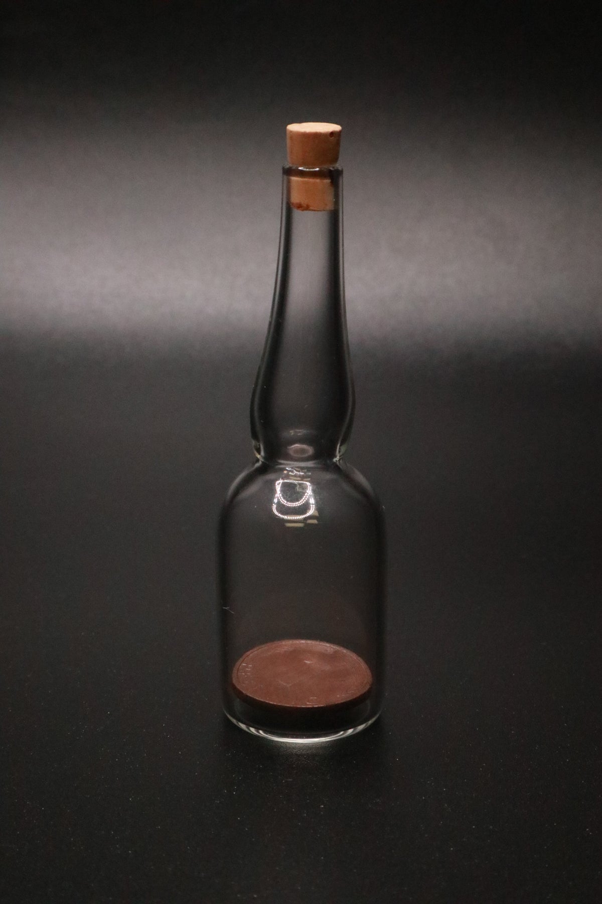 VINTAGE "IMPOSSIBLE BOTTLE" ART GLASS