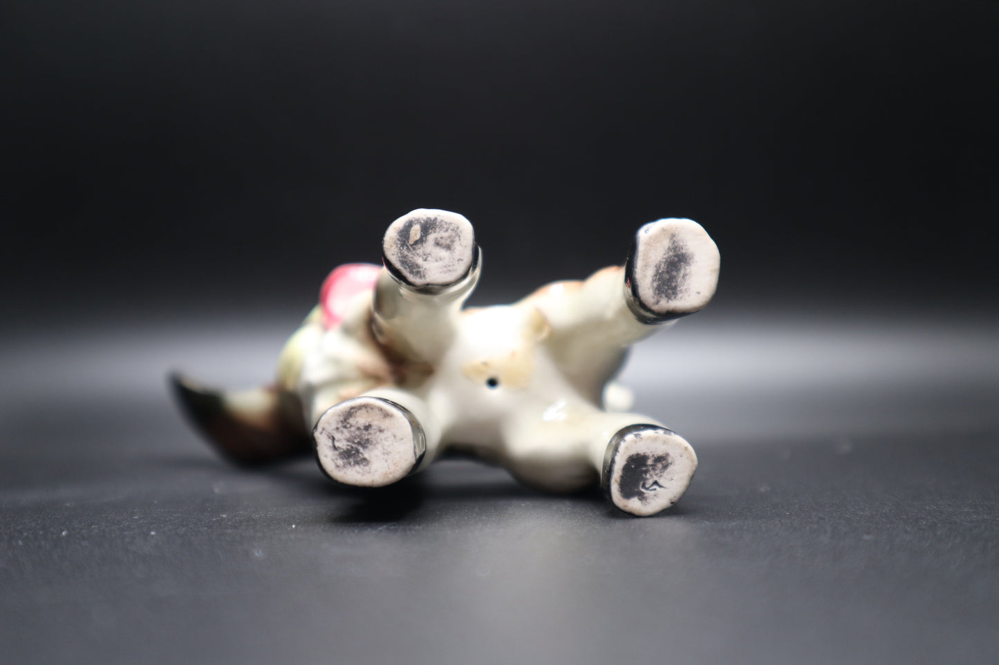 JAPAN DONKEY BROWN HAIR LONG EARS FIGURINE (AS IS)