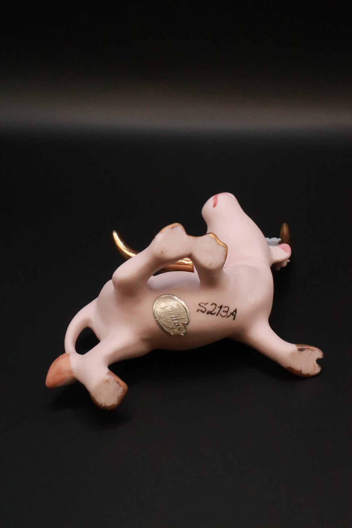VINTAGE 1950'S NAPCO CERAMICS ANTHROPOMORPHIC LONG HORN BULL
