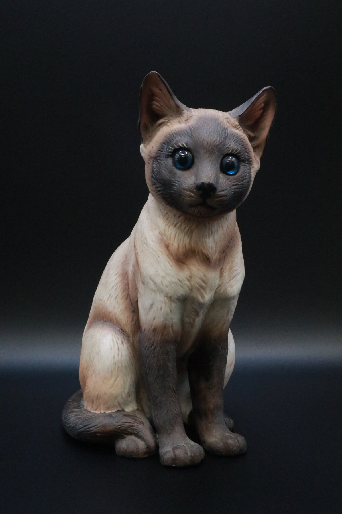 VINTAGE EBELING AND REUSS SIAMESE CAT CERAMIC FIGURINE