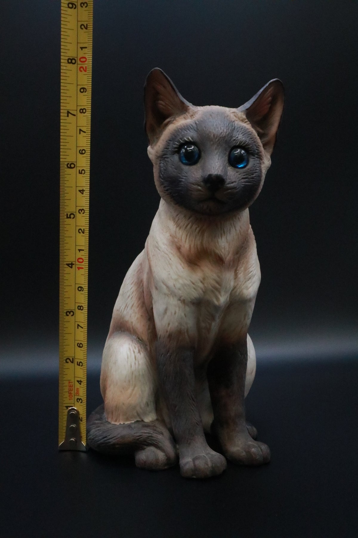 VINTAGE EBELING AND REUSS SIAMESE CAT CERAMIC FIGURINE