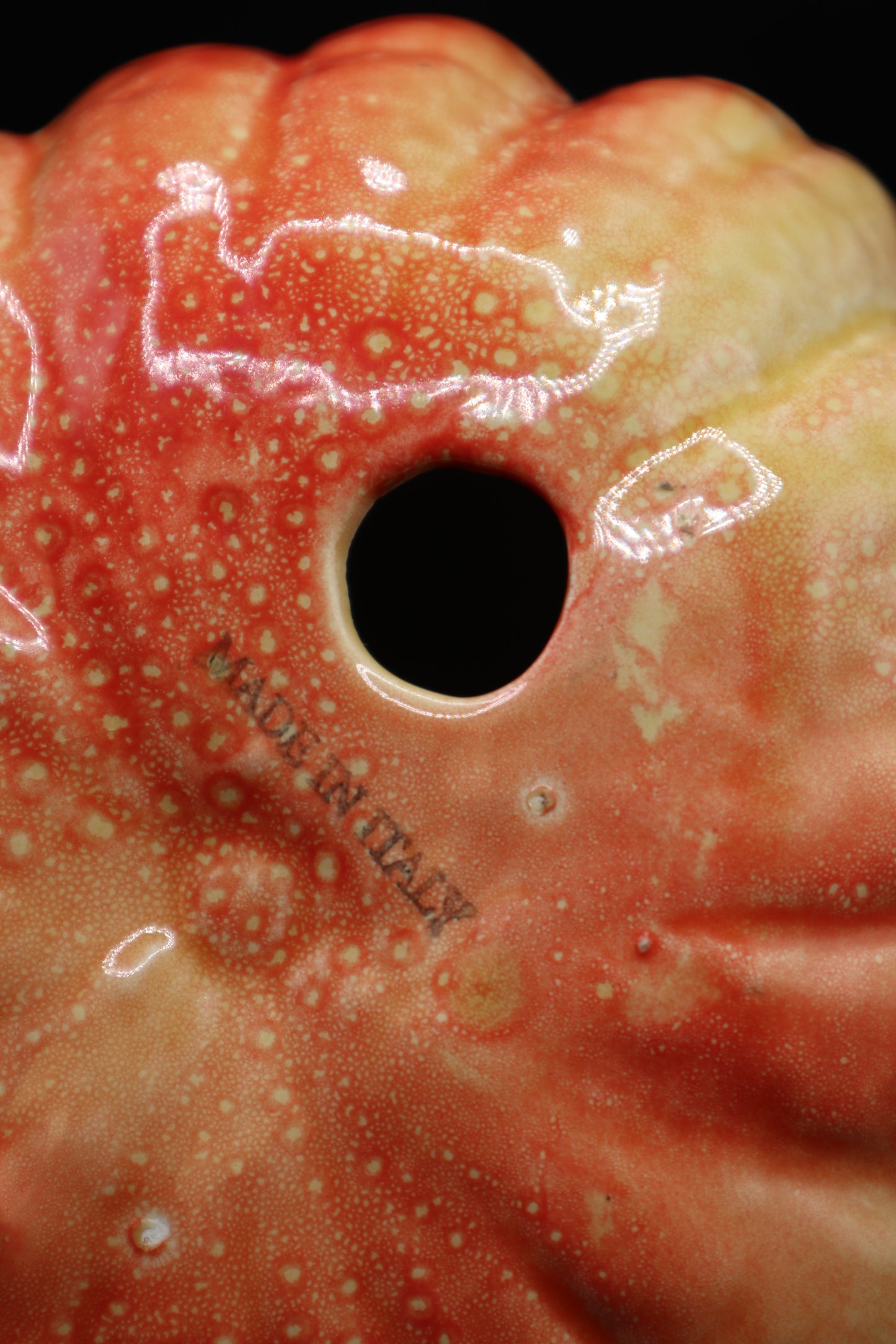 CERAMIC PUMPKIN MADE IN ITALY