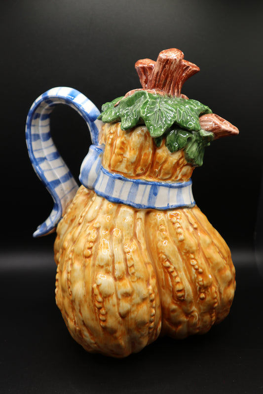 FITZ AND FLOYD 1995 HARVEST PITCHER