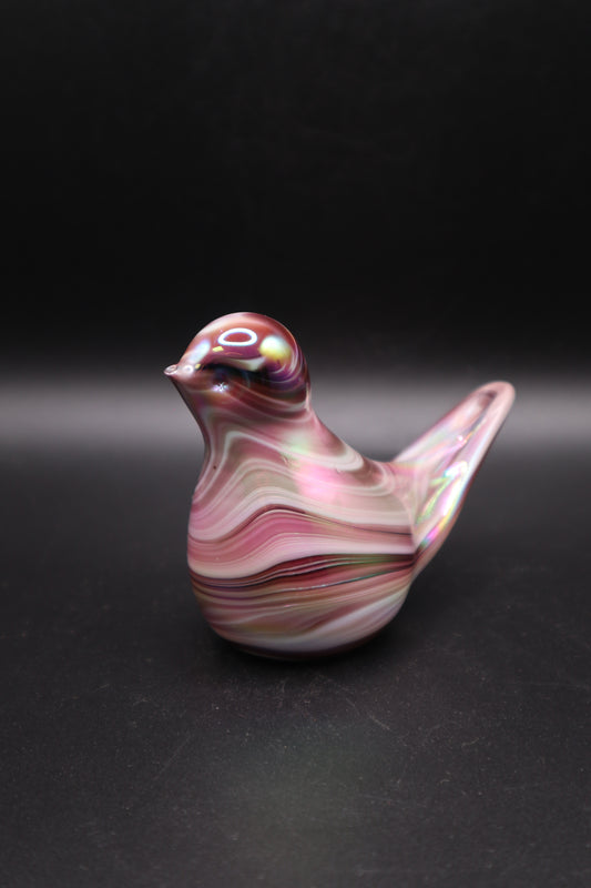 VINTAGE 1988 GISON ART GLASS PAPERWEIGHT