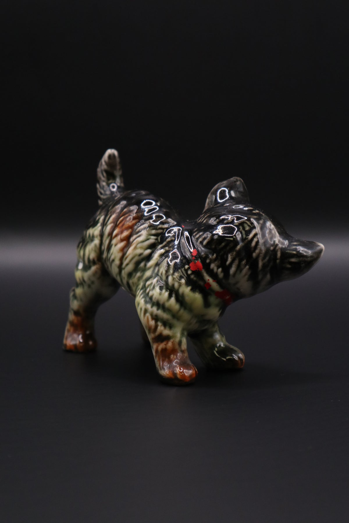 TABBY CAT FIGURINE MCM WALES MADE IN JAPAN