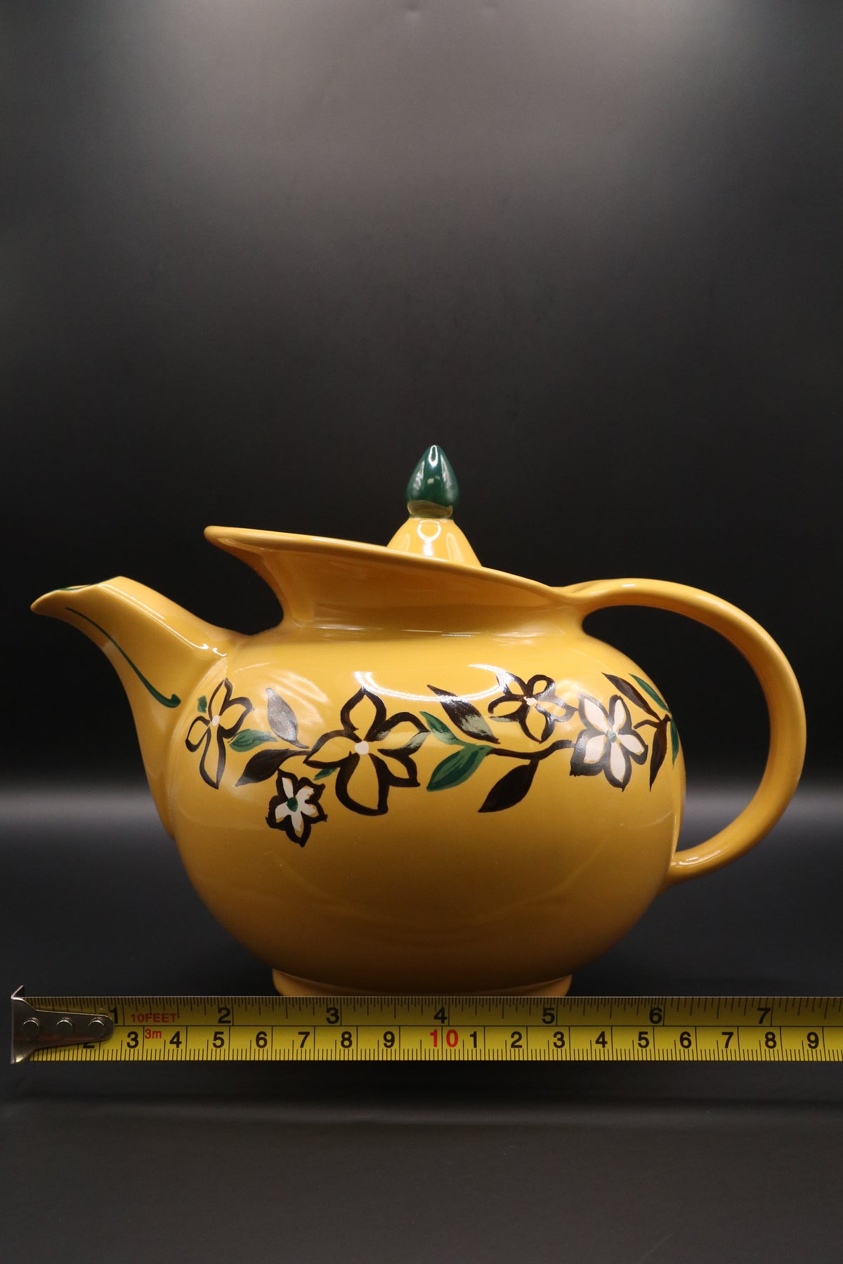 VINTAGE HALL CHINA "WINDSHIELD" TEAPOT