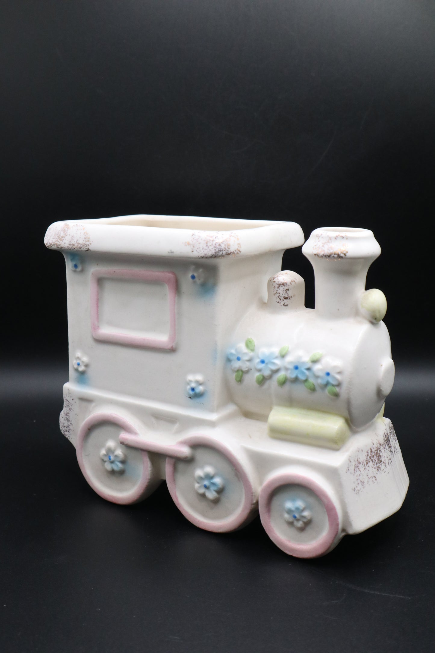VINTAGE NAPCOWARE CERAMIC TRAIN PLANTER