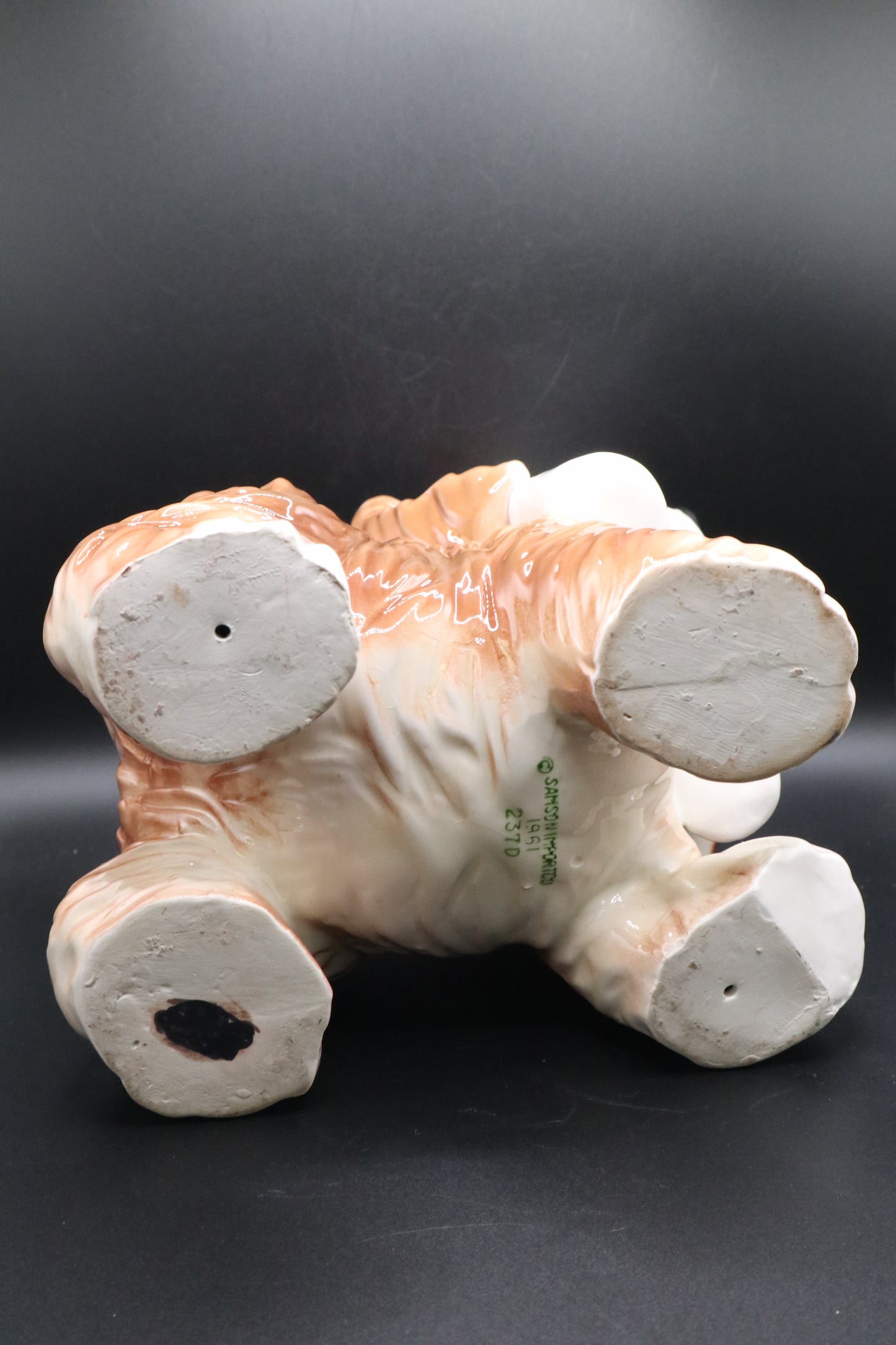 1961 SAMSON IMPORT SPANIEL PLANTER MADE IN JAPAN