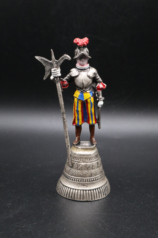 SWISS GUARD PEWTER BELL