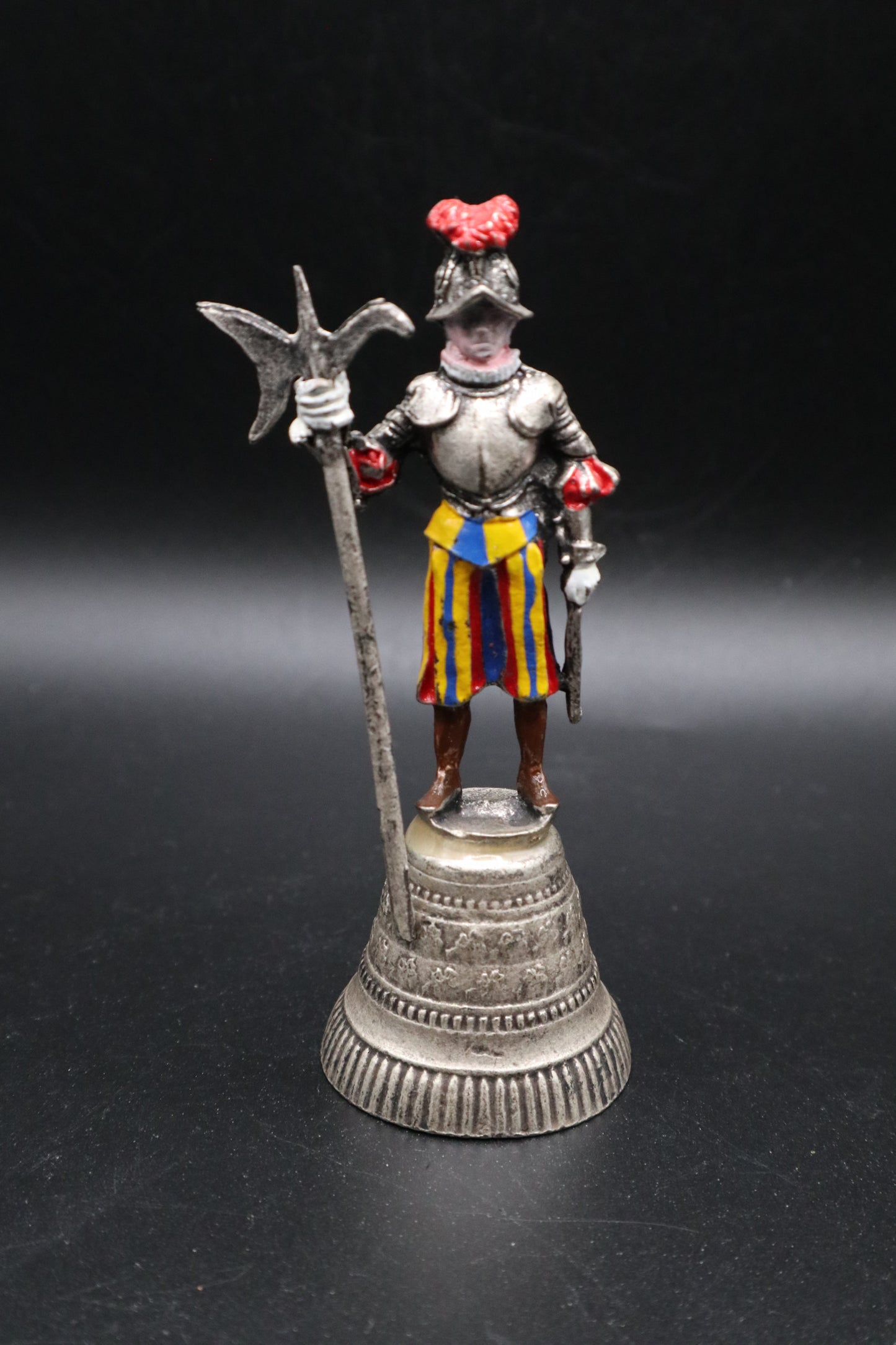 SWISS GUARD PEWTER BELL